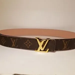Womens Louis Vuitton Skinny Rev. Belt (85) Louis Vuitton Skinny Belts for Women for sale | eBay main image 3